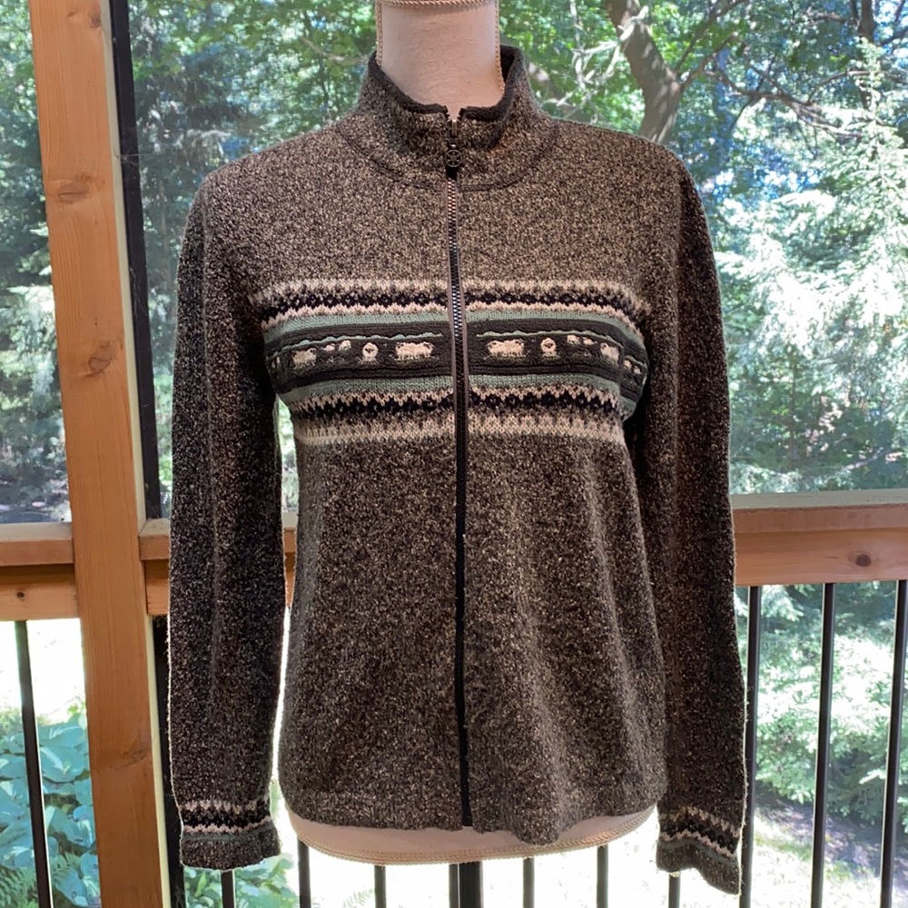 Woolrich Zip-Up Sweater